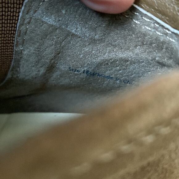 DOLCE VITA Suede Bootie Womens Sz 11 Tan Stacked Heel Pointed Toe - Picture 8 of 8